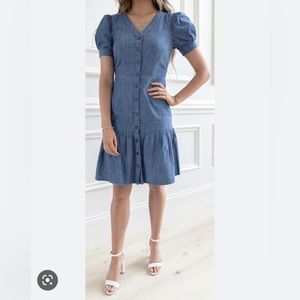 Rachel Parcell denim dress size S